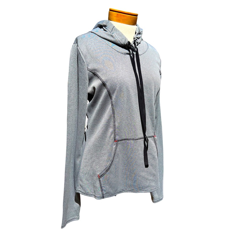 Marika Women’s Hoodie Size Medium with Narrow Stripes